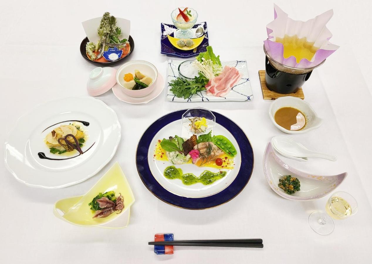阿寺温泉 フォレスパ木曽あてら荘 Hotel Okuwa ภายนอก รูปภาพ