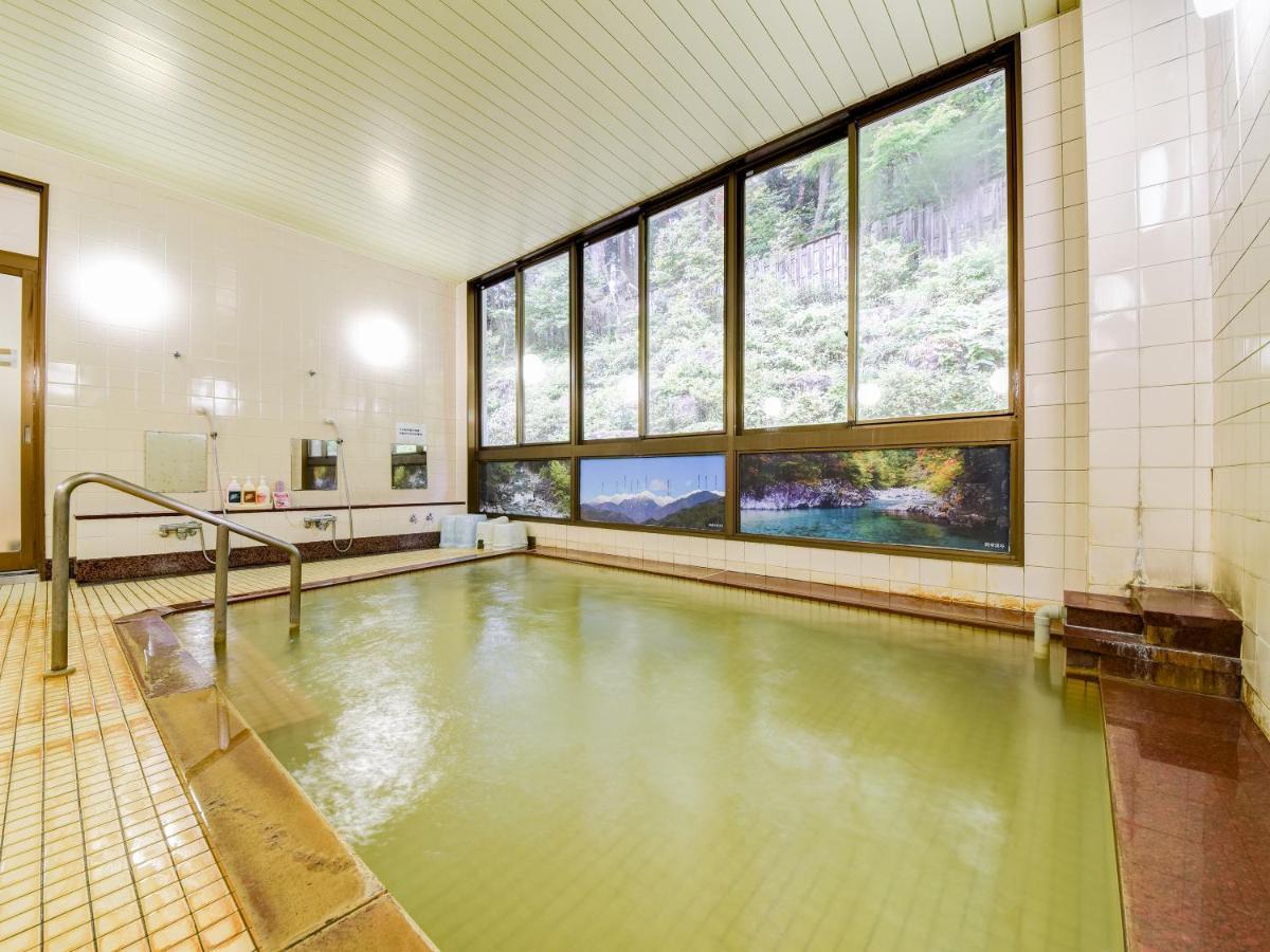 阿寺温泉 フォレスパ木曽あてら荘 Hotel Okuwa ภายนอก รูปภาพ