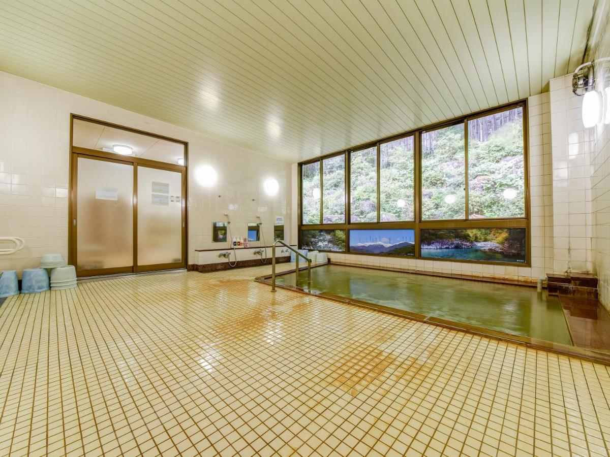 阿寺温泉 フォレスパ木曽あてら荘 Hotel Okuwa ภายนอก รูปภาพ