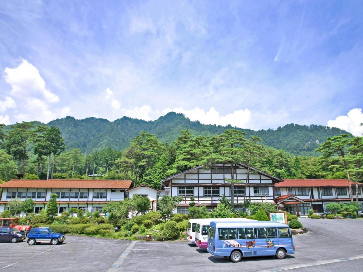 阿寺温泉 フォレスパ木曽あてら荘 Hotel Okuwa ภายนอก รูปภาพ