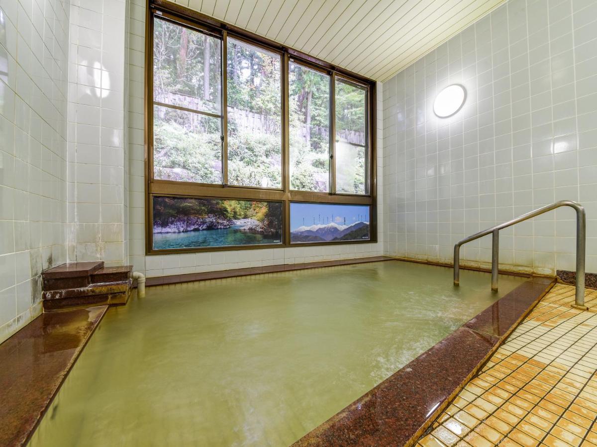 阿寺温泉 フォレスパ木曽あてら荘 Hotel Okuwa ภายนอก รูปภาพ